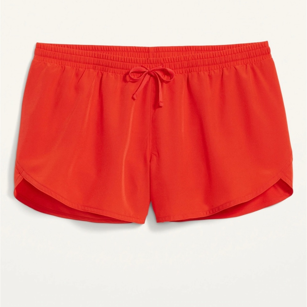OLD NAVY Mid-Rise Dolphin-Hem Run Shorts for Women -- 3-inch inseam